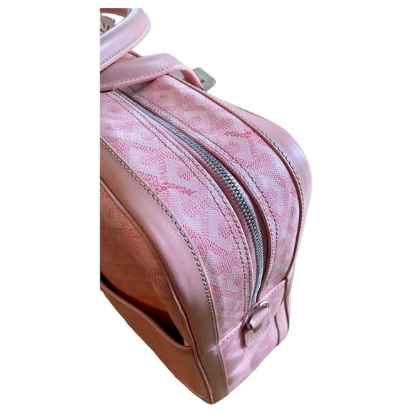 🌸 SUPER RARE🌸 Authentic Goyard Ambassade MM Briefcase PINK Sakura DISCONTINUED - Picture 8 of 16